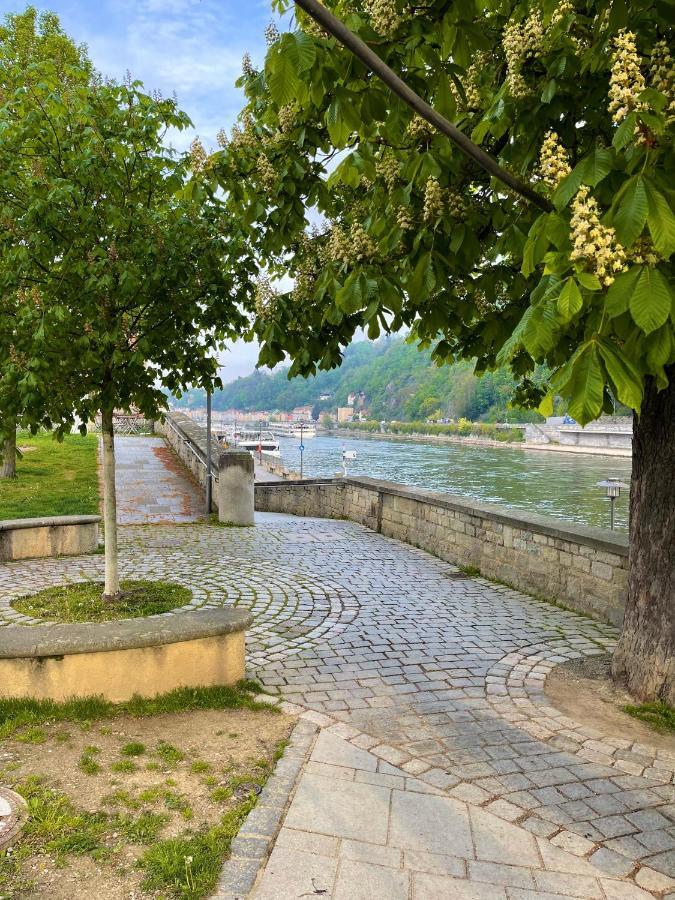Apartment Threerivers Passau Bagian luar foto